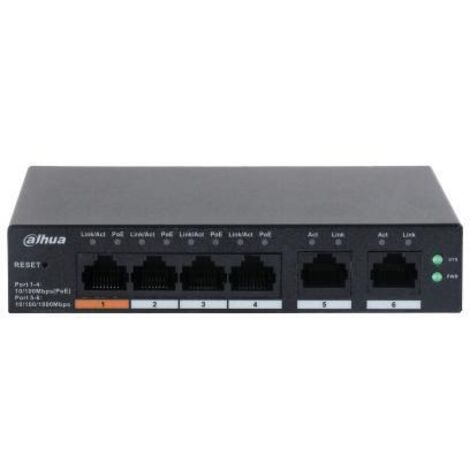 Switch cloud gestito dal cloud a 4 porte PoE Dahua CS4006-4ET-60