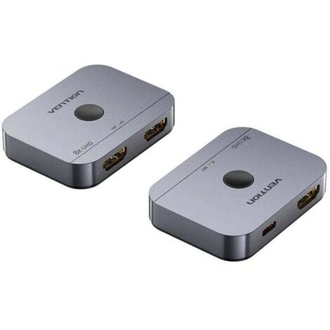 Switch Conmutador 8K HDMI 2.1 Bidireccional Vention AKPH0 HDMI Hembra/USB-C Hembra - 2x HDMI Hembra