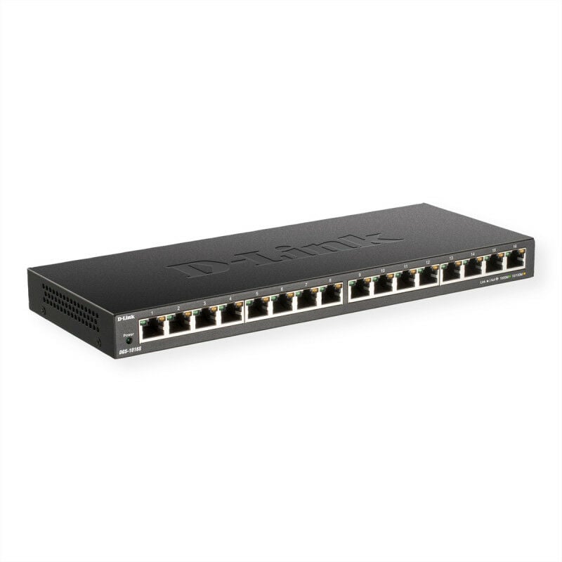 D-Link 16 Port Gigabit Unmanaged Switch DGS-1016S/E (DGS-1016S/E)