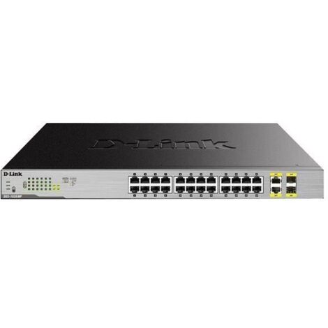 Switch D-Link DGS-1026MP 26 Puertos 10/100/1000 PoE/ SFP