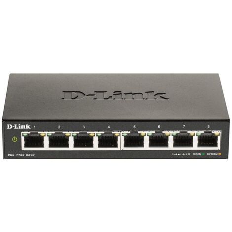 Switch D-Link DGS-1100-08V2