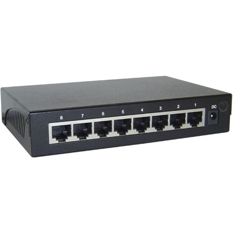 Switch de capacité 8 ports type RJ45 Gigabit MICHAUD Q192