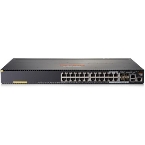 Switch di Gestione Layer 3 Aruba 2930M 24 Porte Gigabit Ethernet con PoE+ e Slot di Espansione, Supporto Power over Ethernet (PoE), Modello JL320A, Colore Grigio, Altezza 1U, di Hewlett Packard Enterp