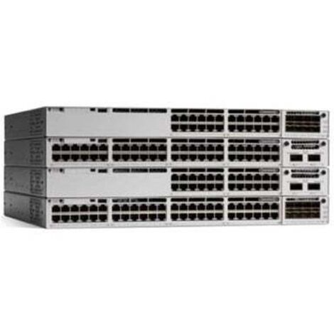 Switch di Rete Cisco Catalyst 9300L a 48 Porte con 4 Uplink 10G, Essenziale per Reti e Abbonamento DNA incluso