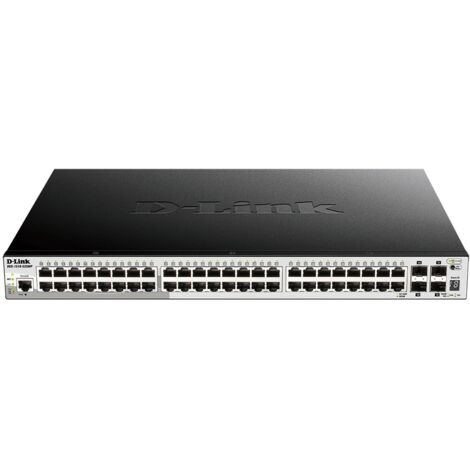 Switch di Rete Gestito D-Link DGS-1510-20/E con Funzionalit� L2/L3, Gigabit Ethernet 10/100/1000, Design Nero