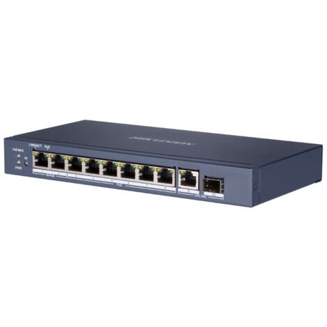 Switch di rete Hikvision DS-3E0510HP-E 10 porte 110W PoE
