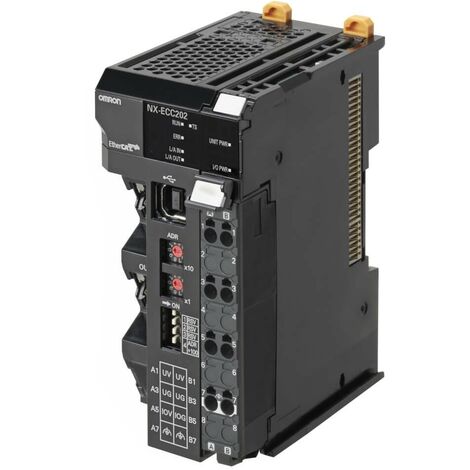 Switch ethernet con 2 porte Ethercat Slave Serie NX Omron NXECC203