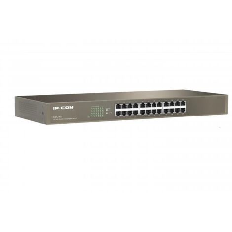 Switch Ethernet Gigabit a 24 Porte Non Gestito IP-COM G1024G per Rack