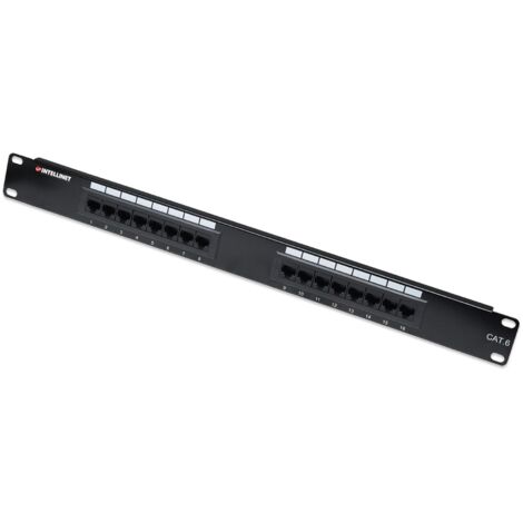 Switch Ethernet Gigabit Intellinet 519526, RJ-45, Cat6, Nero, 1U, 10/100/1000 Mbps