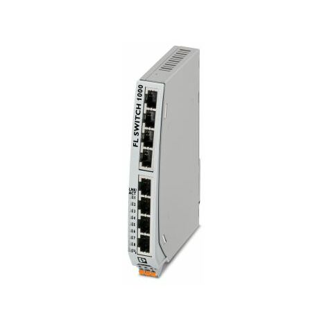 Switch Ethernet Phoenix Contact FL SWITCH 1000 8 Ports RJ45, 10/100Mbit/s 24V ( Prix pour 1 )