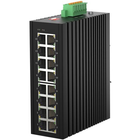 Switch Ethernet RS PRO, 16 ports, RJ-45 ( Prix pour 1 )