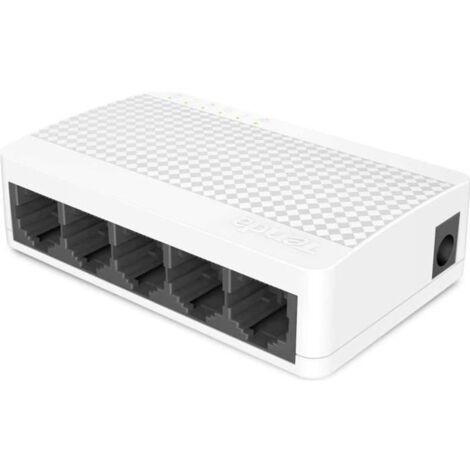 Switch Ethernet S105 - 5 Ports Mégabit 10/100 mbps RJ45 - Plug&Play