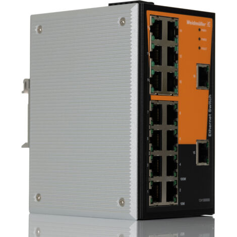 Switch Ethernet Weidmuller, 16 ports ( Prix pour 1 )