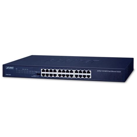 Switch Fast Ethernet 10/100BASE-TX a 24 porte