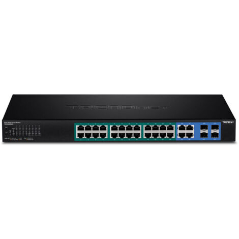 Switch Gestionable TRENDnet TPE-5028WS 28 Puertos/ RJ-45 Gigabit 10/100/1000 PoE