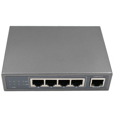 "Switch Gigabit OBA 5 porte per una connessione veloce ed efficiente della tua rete domestica"