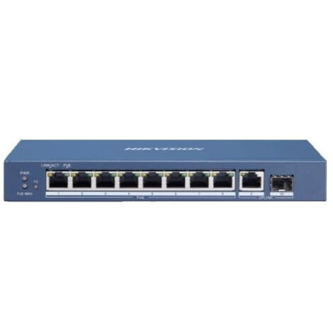 Switch gigabit porte: 8 poe 10/100/1000 - DS-3E0510P-E/M