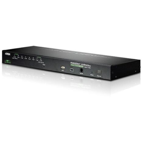 Switch KVM USB-PS2 VGA Over IP 8 Porte con porta USB, CS1708I