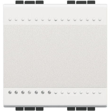 Switch Livinglight 16A Auto Terminal 2 Module Weiß N4003M2A