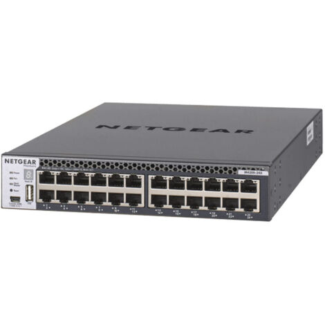 Switch Netgear XSM4324CS-100NES Negro