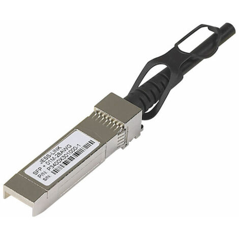 Switch NETGEAR Zub con cavo SFP+ in rame da 3 metri, collegamento diretto AXC763-10000S