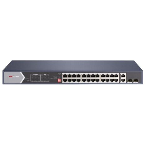 Switch PoE 24 ports non-manageable Gigabit Noir
