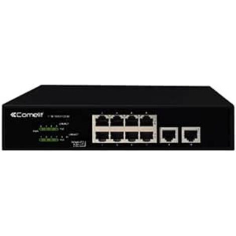 Switch Poe 8 Port +2Ge Uplink ( COMELIT cod. IPSWP10N01A )