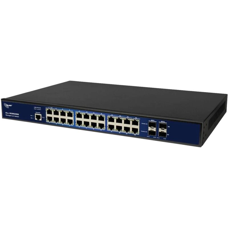 Allnet - Switch réseau administrable ALL-SG8626M 26 ports 10 / 100 / 1000 MBit/s D050452