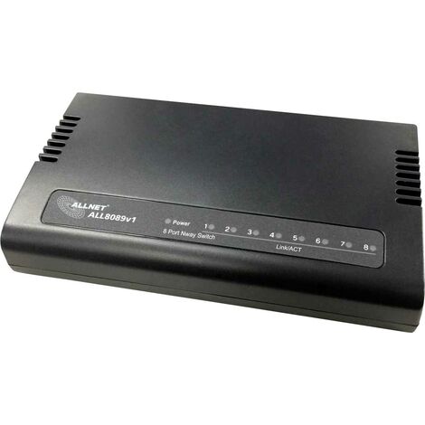 Switch réseau Allnet ALL8089v1 8 ports 10 / 100 MBit/s Y357532