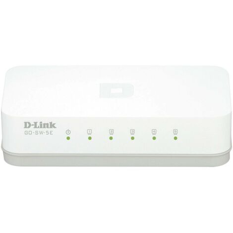 DLINK Switch réseau D-Link GO-SW-5E 5 ports 100 MBit/s D35345