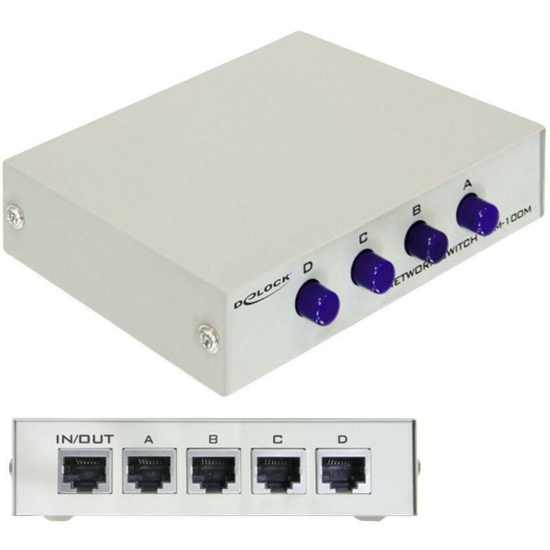 Delock - Switch réseau 87588 4 ports 100 MBit/s V744751