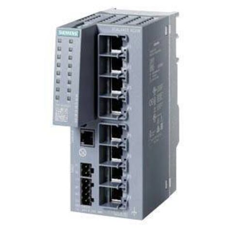 Switch réseau Siemens 6GK5208-0BA00-2AC2 10 / 100 MBit/s X004851