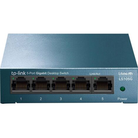 Switch réseau TP-LINK LS105G 5 ports 1 pc(s) - gris
