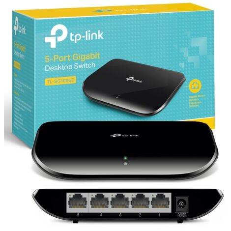 Switch réseau TP-LINK TL-SG1005D 5 ports 1 GBit/s