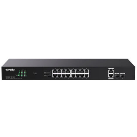 SWITCH RETE 20 PORTE 10/100/1000 - 18GE+2SFP - 16 PORTE POE (TEG1120P-16-150W)