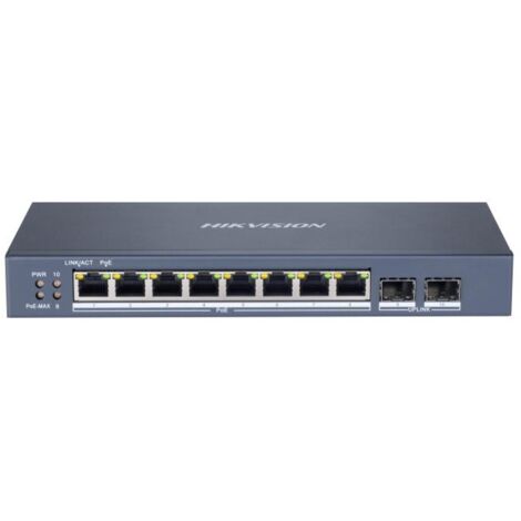 Switch smart 300m 110W 8 porte POE + 2 SFP DS-3E1510P-SI HIKVISION 301802029