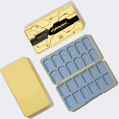 Switch-Spielkartentasche kompatibel mit Nintendo Switch-Spiel und Micro-SD-Karte, Speichermedium mit 24 Steckplätzen und weichem Futter, Spielkartentasche für Switch/SwitchOLED-Kassette mit Magnetvers