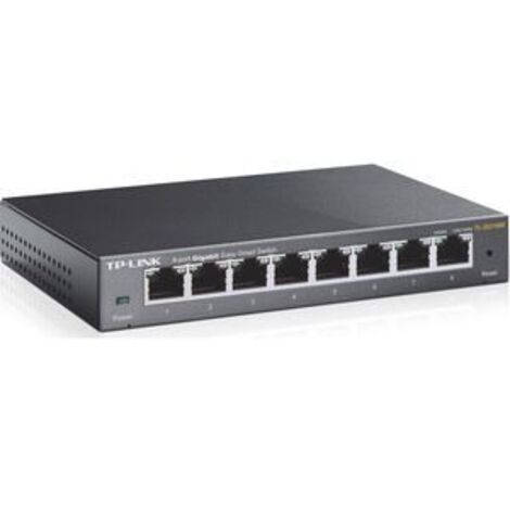 Switch TP-Link Easy Smart TL-SG108E 8 Puertos/ RJ-45 10/100/1000