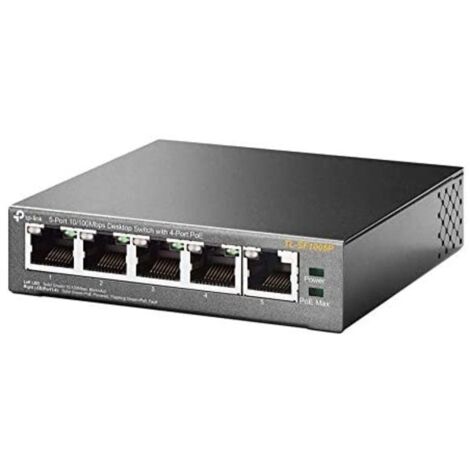 Switch TP-Link TL-SF1005P 5 Puertos/ RJ-45 10/100 PoE