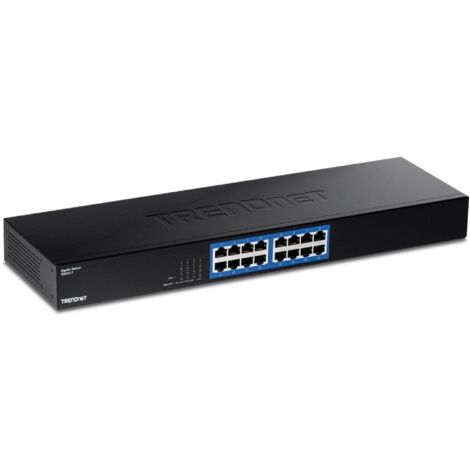 Switch trendnet teg-s17 16 ports/ rj-45 gigabit 10/100/1000