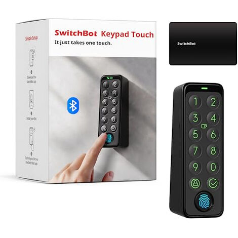 SWITCHBOT KEYPAD TOUCH BLACK W2500020