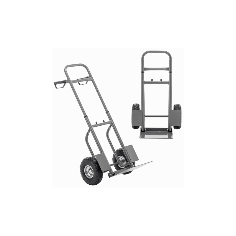 Switzer - Handy Folding Sack Truck 150kg Capacity Extendable Warehouse Garage