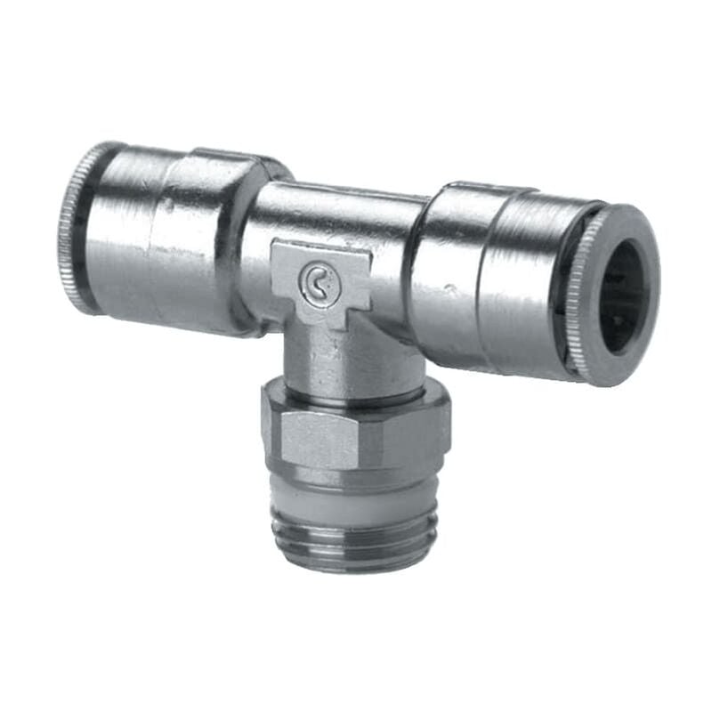 Camozzi S6430 10-1/4 Swivel Branch Tee