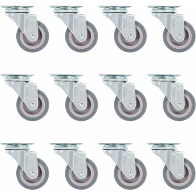 36 pcs Swivel Casters 50 mm Vidaxl