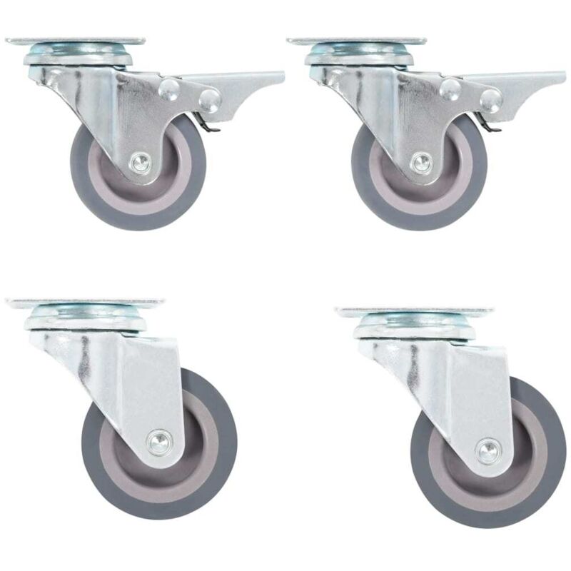 Swivel Casters 4 Pcs 50 Mm Vidaxl