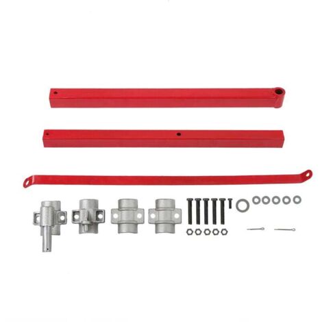 Swivel Jib Arm, 600 kg Capacity, Stable 660 lb Support for Electric Hoist/Winch, Steel, Durable Frame Lifting Arm, 180° Rotating Winch Tool for Workshops, Garages, Docks