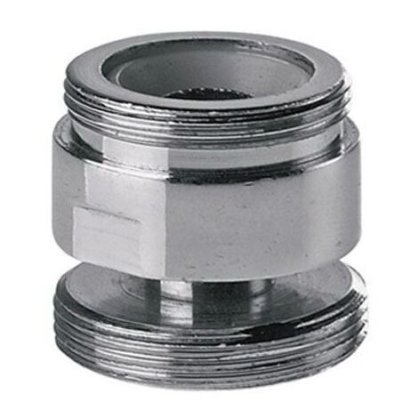 Swivel Metal Adaptor For Water Kitchen Faucet Tap Aerator 22mm to 24mm Male