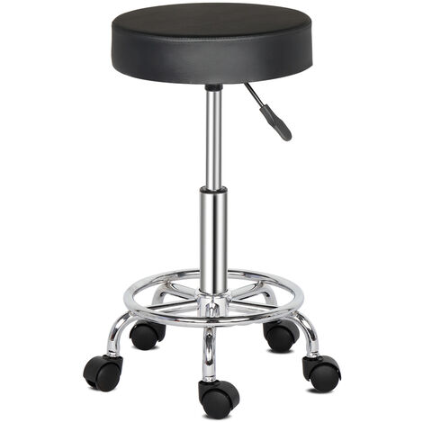 Kitchen stool store with wheels