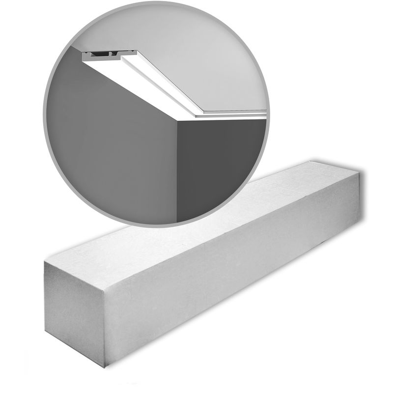 Orac - Decor SX187-box modern high line 1 Box 34 pieces Skirtings 68 m