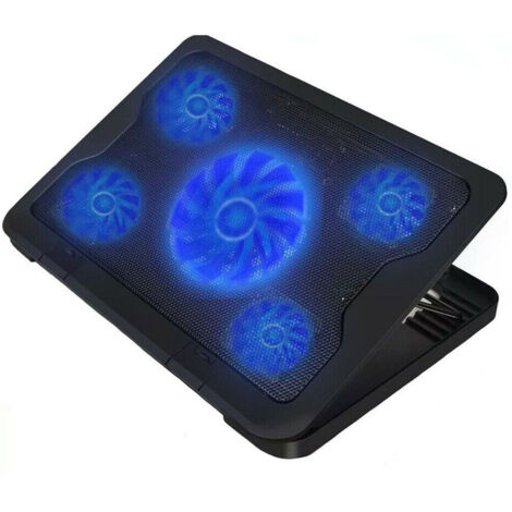 Sy-c5 Usb 5 Ventilateurs Base De Support De Refroidissement Pour Ordinateur Portable